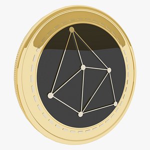 Lina Token Cryptocurrency Gold Coin