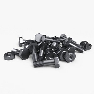 Steel Hex Bolts Nuts