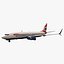 British Airways Boeing 737 800