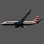 British Airways Boeing 737 800