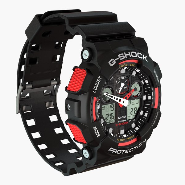 casio g-shock ga-100 1 3ds