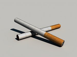 marlboro 2014 cigarette 3d model