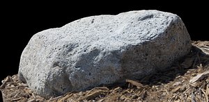 3d rock photorealistic