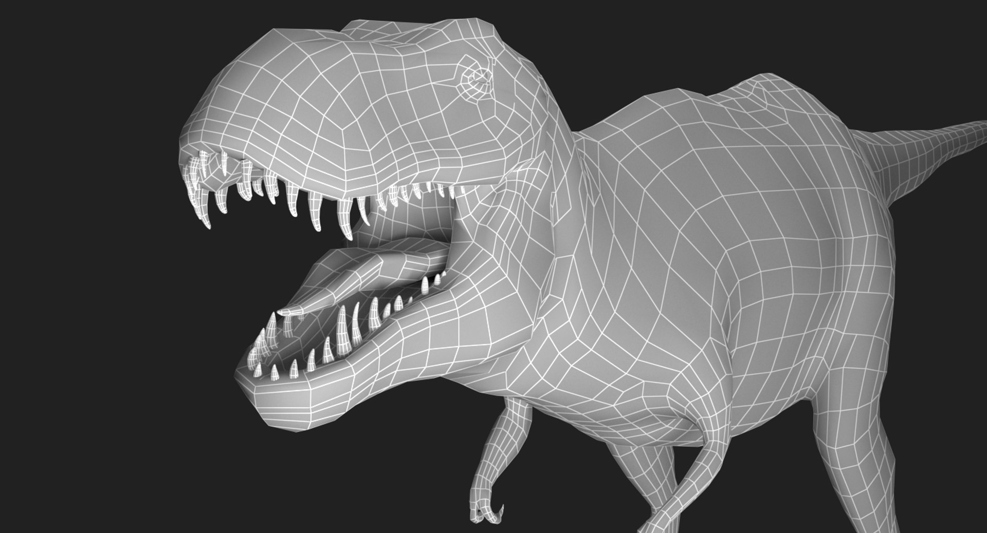 T Rex 3d Model Turbosquid 1306883