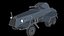 Sd kfz 231 LowPoly isometric