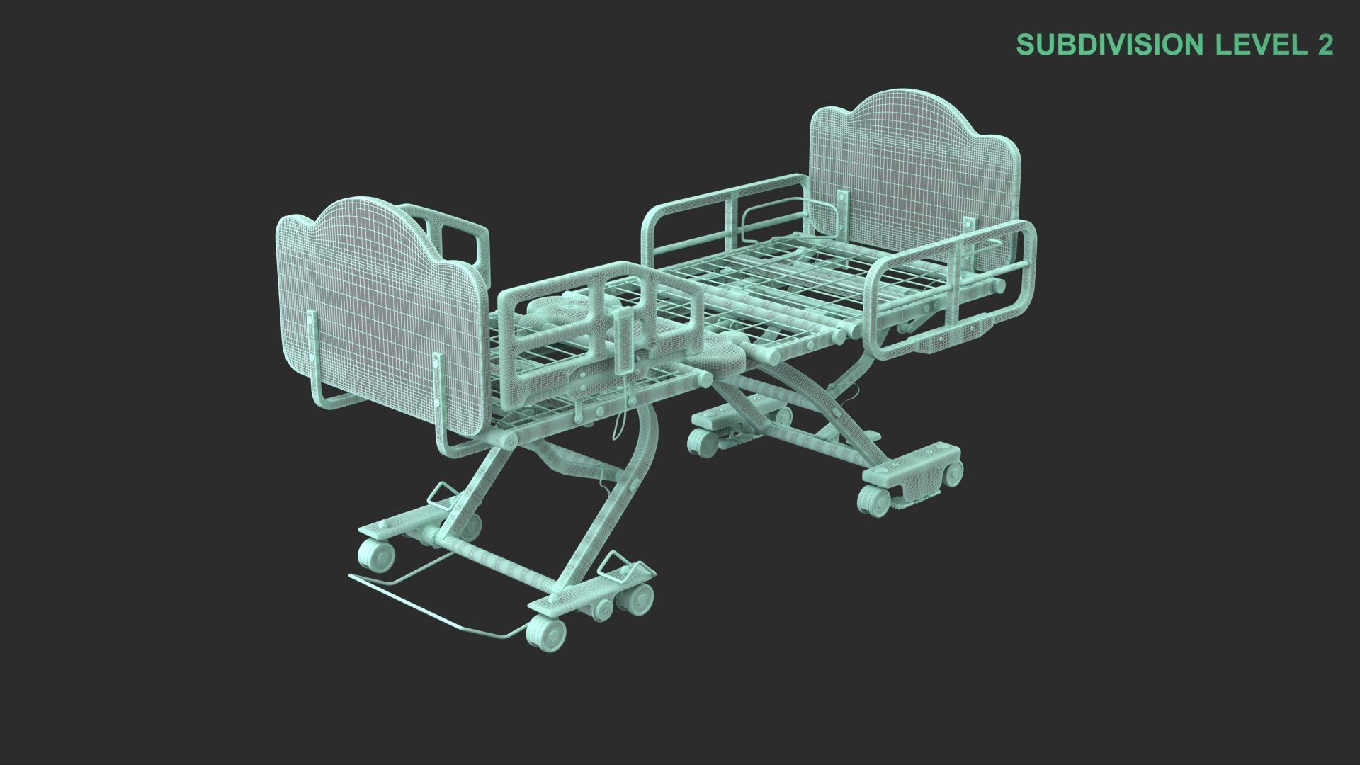 Hospital Bed(1) 3D model https://p.turbosquid.com/ts-thumb/yu/3UFSbX/H8/wireframe_0003/jpg/1741334837/1920x1080/fit_q87/1996ab4f0457bbc48bacc2fd16112f743ca83eed/wireframe_0003.jpg