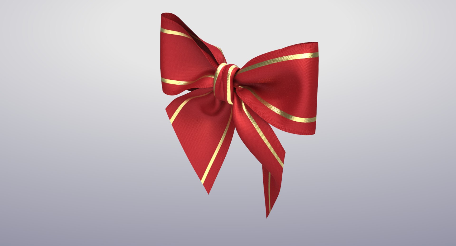 Realistic Gift Bow Model - TurboSquid 1174350