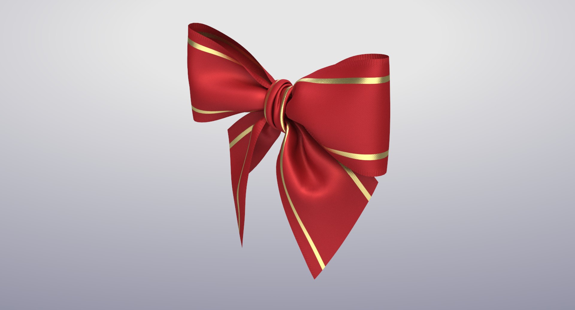 Realistic Gift Bow Model - TurboSquid 1174350