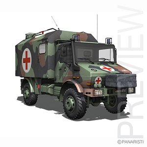 Mercedes Benz Unimog U1300L - Ambulance