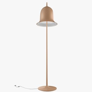 lolita floor lamp 3d model