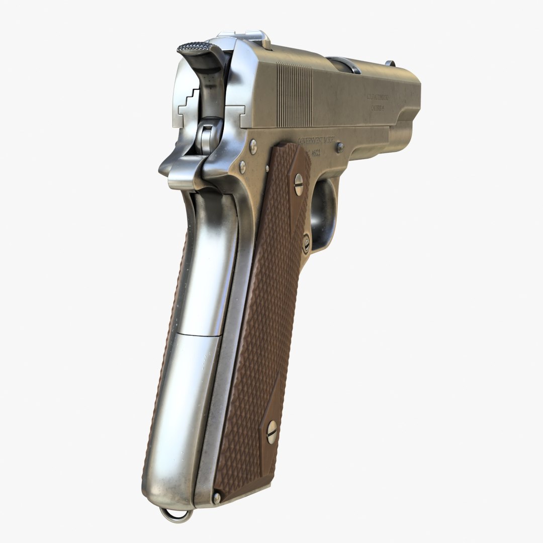 3D realistic colt 1911a1 01 https://p.turbosquid.com/ts-thumb/yu/7cIQau/bJZGg7yW/colt_1911a1_01_r_11/jpg/1510865727/1920x1080/fit_q87/9b672730404590ea09adac549b4604a0cb9194ae/colt_1911a1_01_r_11.jpg