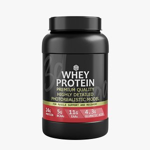 Protein Powder Bottle