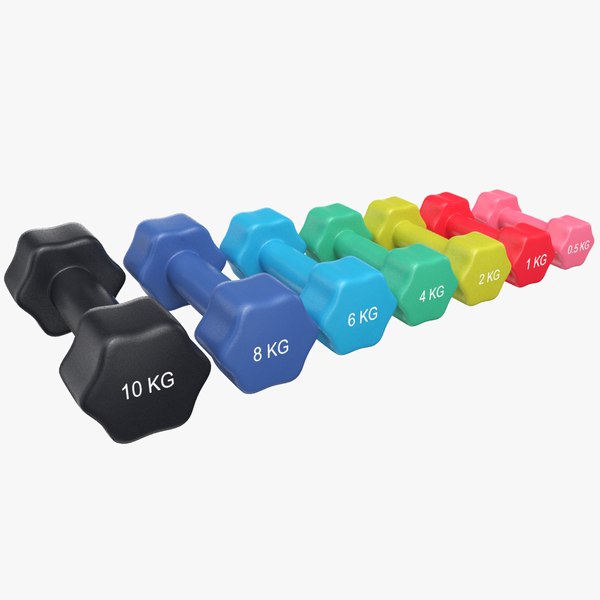 3D model dumb bells