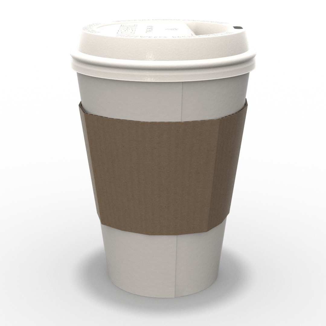 3d Paper Cup Model