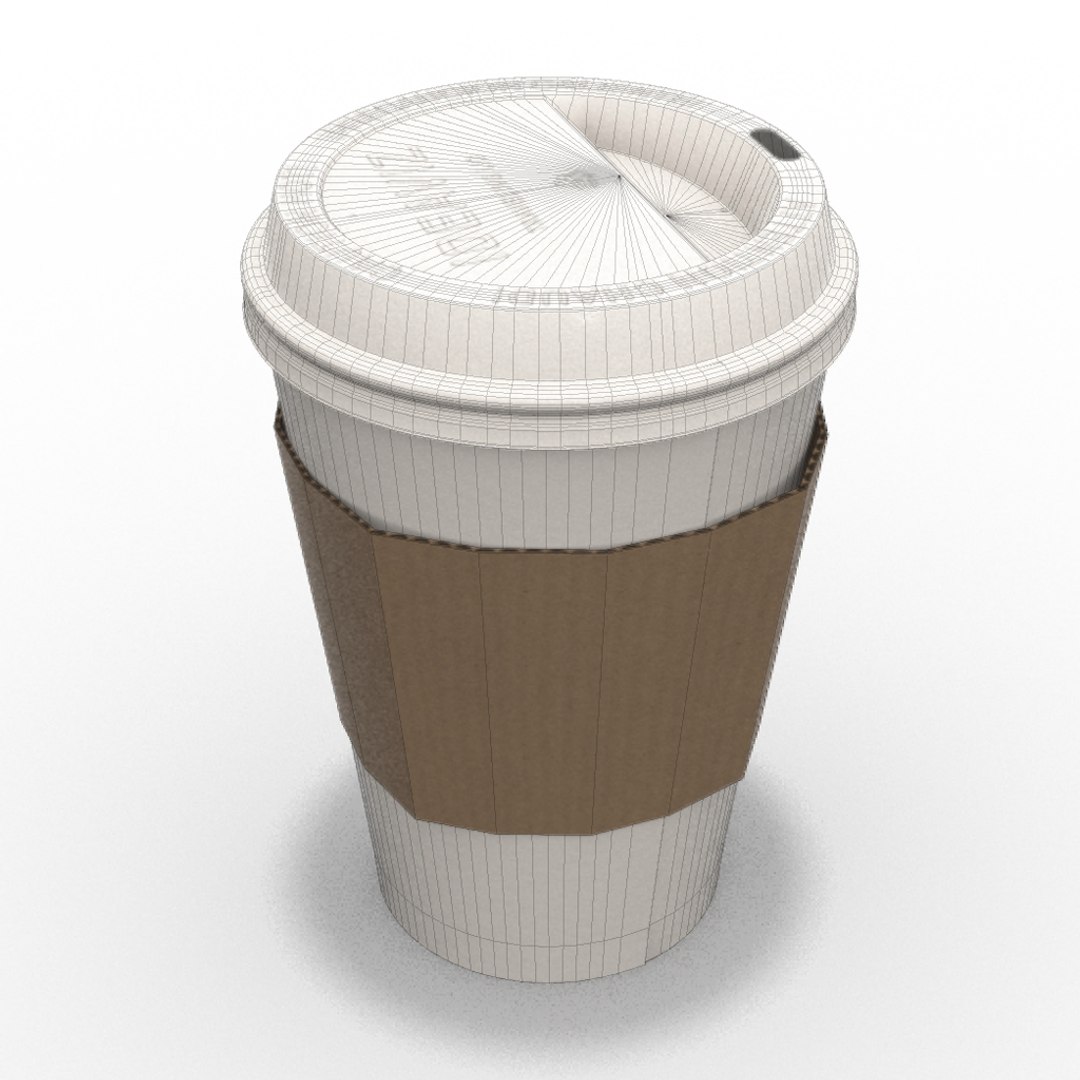 3d Paper Cup Model