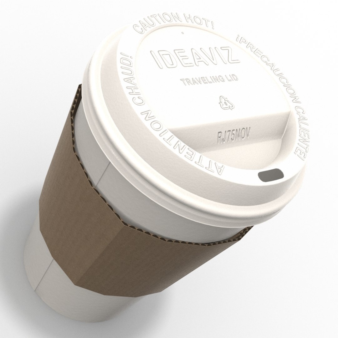 3d Paper Cup Model