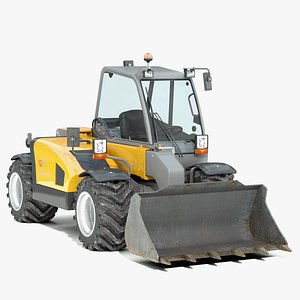 3d model wacker neuson kramer 1245