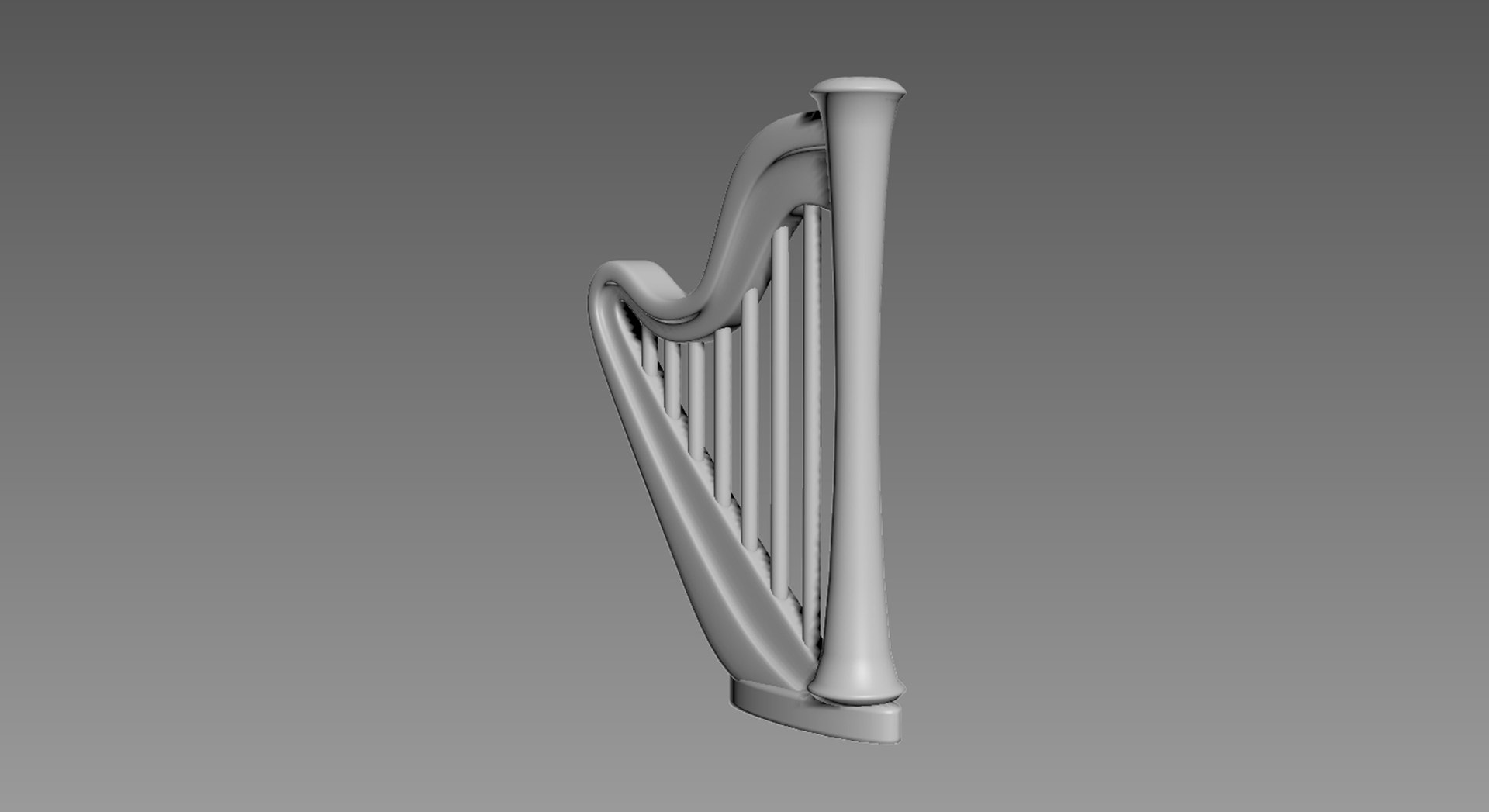 Harp model - TurboSquid 2126883
