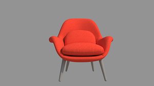 3D Armchair model