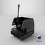 3D model Commercial Single Group Lever Espresso Machine