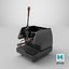 3D model Commercial Single Group Lever Espresso Machine