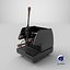 3D model Commercial Single Group Lever Espresso Machine