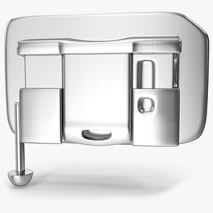 3D Self Ligating Dental Braces Bracket V14 model