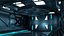 3D model 4 Sci Fi Room Sets