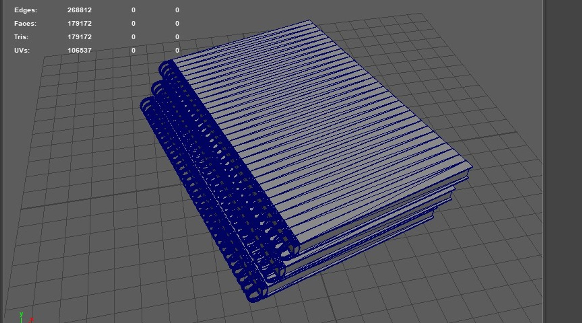 3D Spiral Note Book 3D Model - TurboSquid 2351615