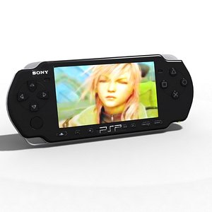 3d psp 3000 playstation portable