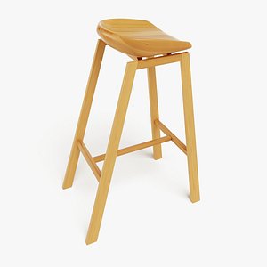 Bar Stool Chair 3D