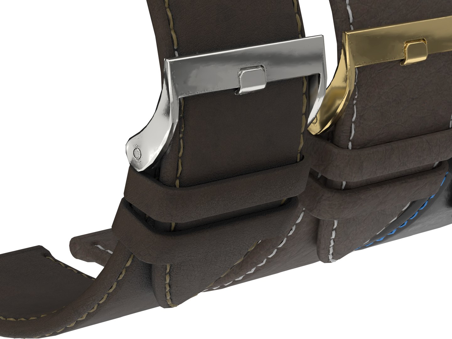 3D Watch Strap Low-poly Model - TurboSquid 1895896