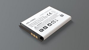 3D model Li-ion Battery