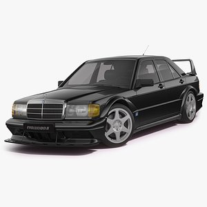 3D model Mercedes-Benz 190E Evolution II