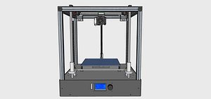 3D model 3D Printer SCREWMAKER HOME PRO3 MAX H-BOT kinematics