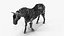 3D Robot horse standing model