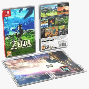 Detailed Zelda Case Cartridge Switch