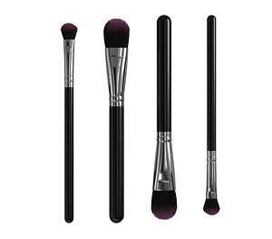 Make Up Brush PBR 25 3D model