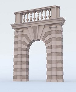 classic stone door arc de triomple