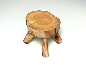 Wood Foot Stool