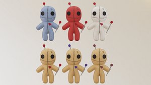 voodoo doll 3D model