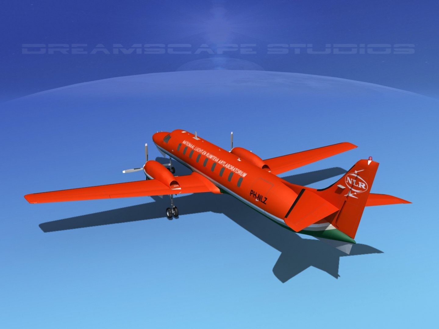 3d Model Of Metroliner Sa226 Swearingen