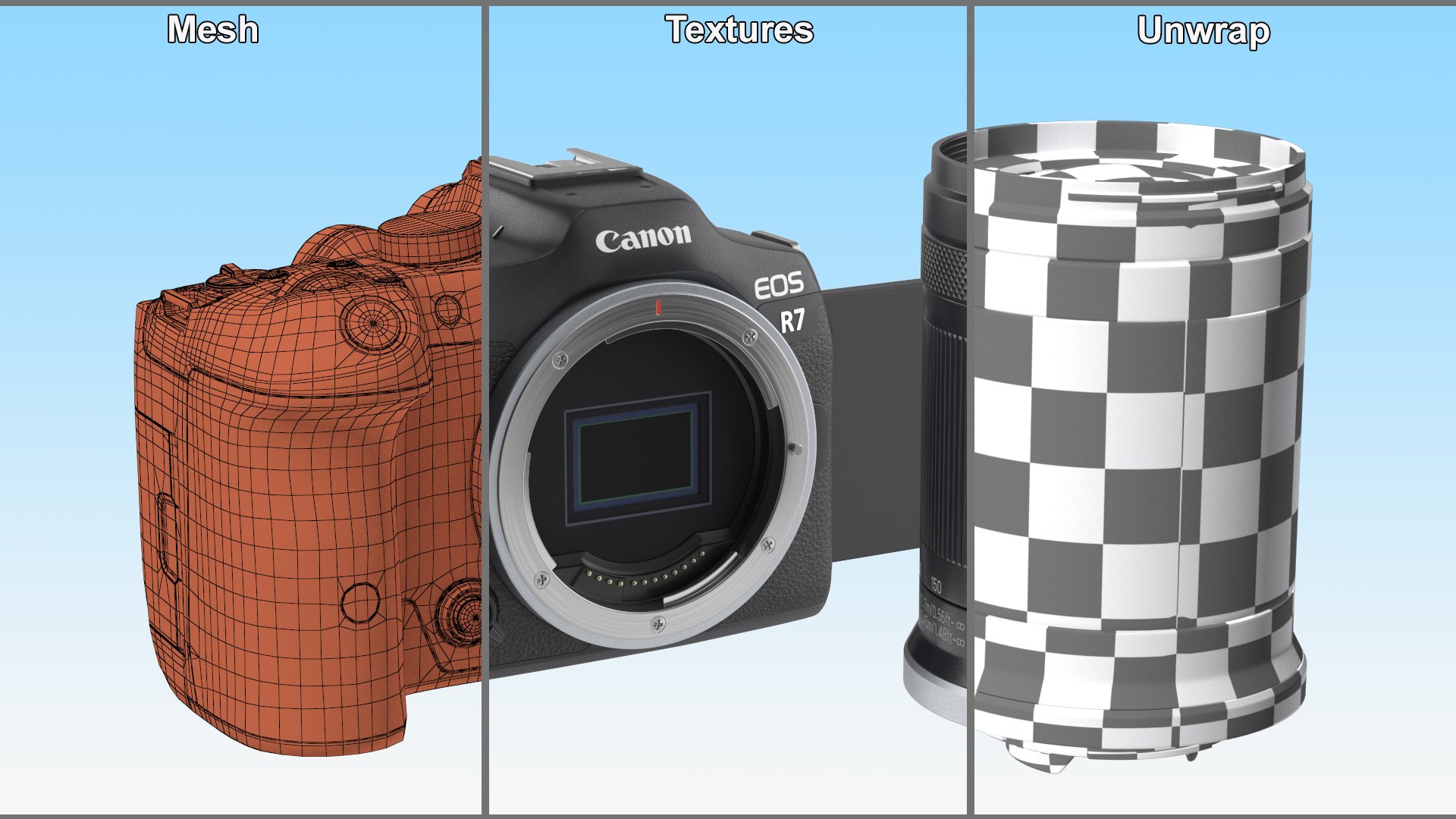 Disassembled Camera and Lens model https://p.turbosquid.com/ts-thumb/yu/hIgY6S/WA/disassembled_camera_and_lens_009/jpg/1734697544/1920x1080/fit_q87/70dc01510e47bcf15f7c78e69b29cadf3a14a34e/disassembled_camera_and_lens_009.jpg