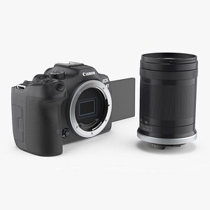 Disassembled Camera and Lens