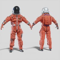ACES Spacesuit Rigged