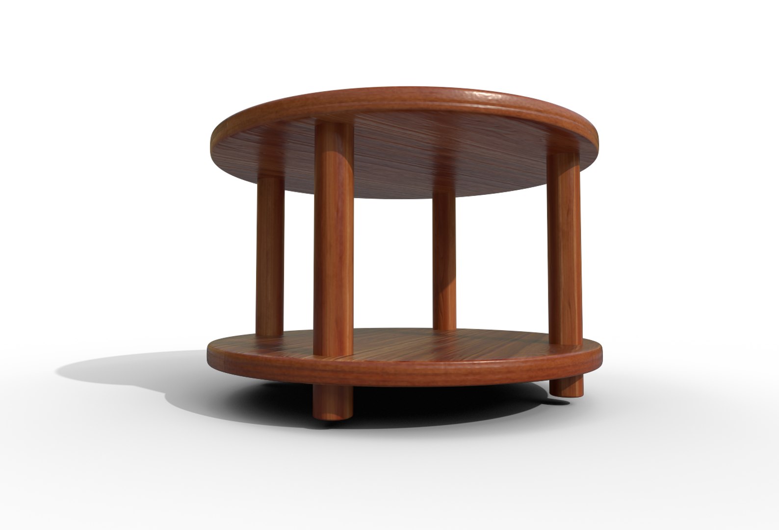 3D Round Coffee Table Model - TurboSquid 1730241