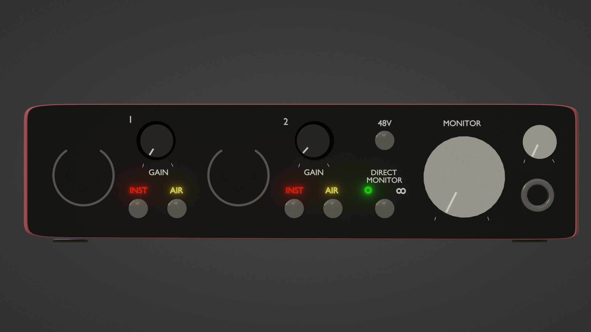 Audio interface - scarlett 2i2 3rd gen - Model model https://p.turbosquid.com/ts-thumb/yu/qCHS9W/1D/front/png/1617567891/1920x1080/fit_q87/5ec16eba3a0cd4e9ac1b2b2df86ebcaf362ea233/front.jpg