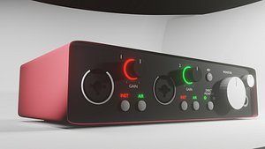 Audio interface - scarlett 2i2 3rd gen - Model model