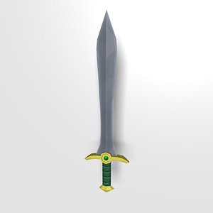 3D dagger fantasy