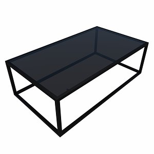 3D loft coffee table